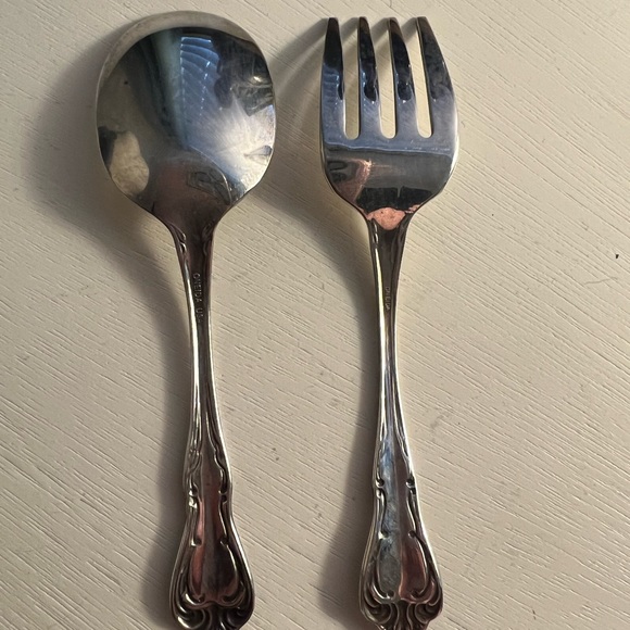 Final Sale! Oneida Children’s Silver Spoon & Fork Set—Vintage! - Picture 2 of 4